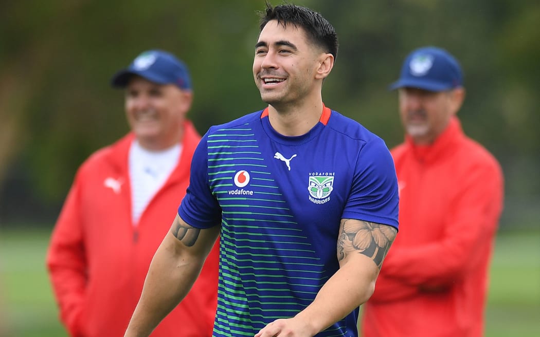 Shaun Johnson is enjoying being back in the Warriors environment.