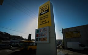 $24.47 will buy 12 litters of fuel at Pak'nSave Kilbirnie, Wellington.