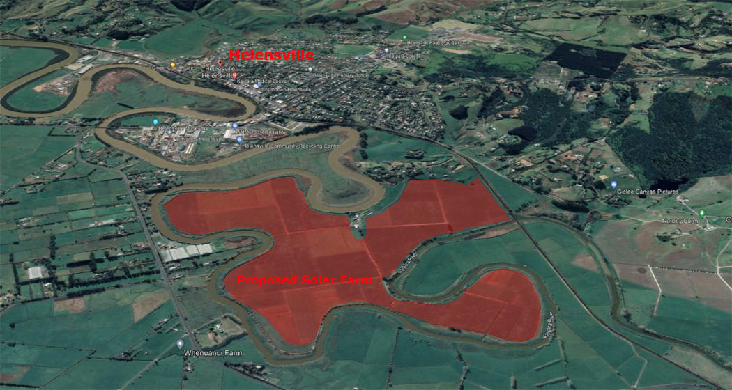 Helensville solar farm plan faces some local opposition RNZ News