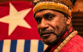 West Papuan independence leader Benny Wenda.