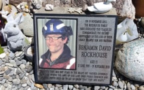 A tribute to Ben Rockhouse who died in the Pike River Mine explosion in on November 19, 2010. CONAN YOUNG / RNZ