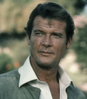 Roger Moore in the film 'For Your Eyes Only'.
