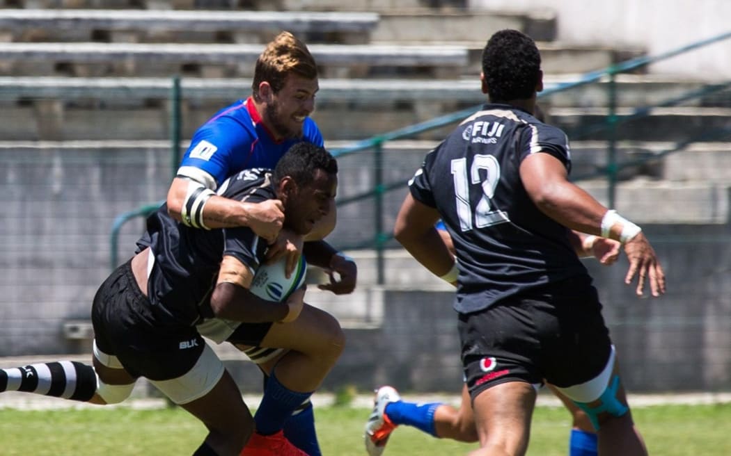 Fiji beat Namibia to finish fifth at the World Rugby Under 20 Trophy in Lisbon.