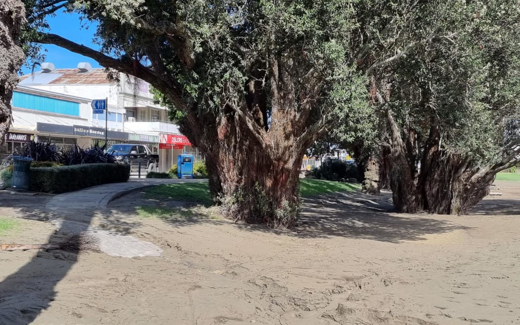 Damage in Wairoa following Cyclone Gabrielle.