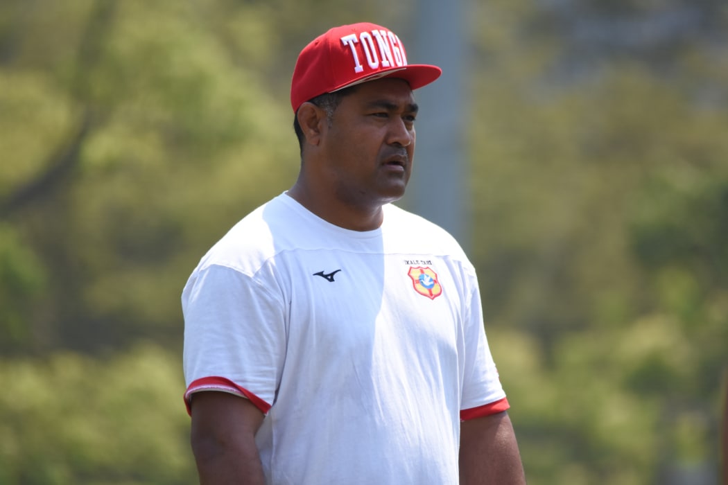 Tonga rugby coach Toutai Kefu.