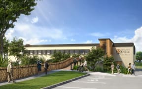 An artist’s impression of the University of Otago dental teaching facility and patient treatment clinic.