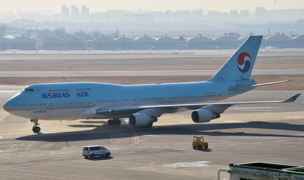 A Korean Air plane