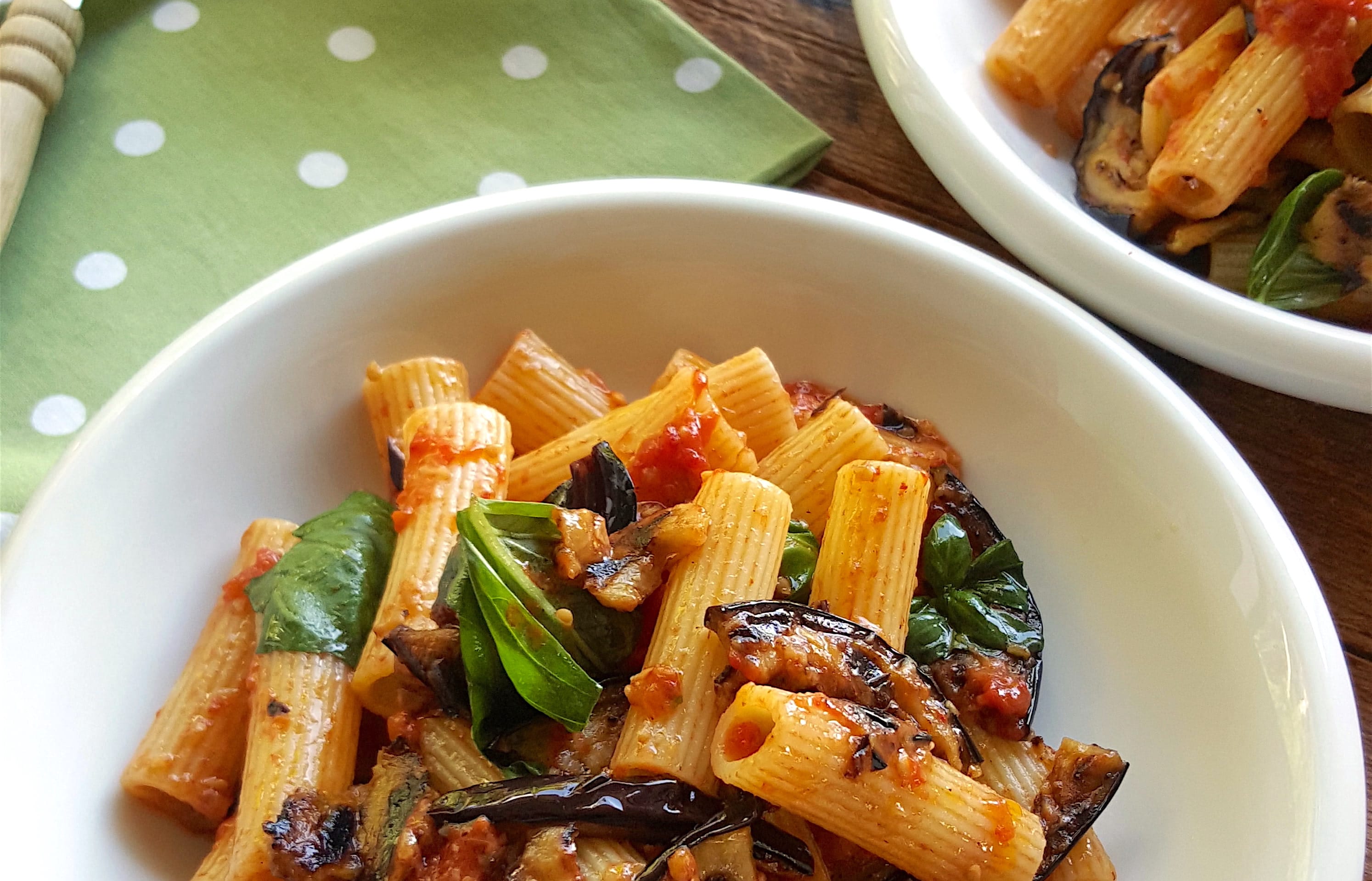 Rigatoni with Eggplant & Roasted Tomatoes RNZ Recipes
