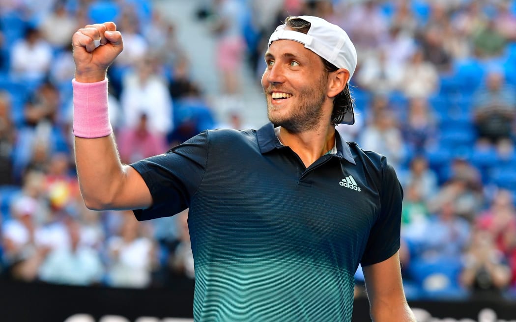 French tennis player Lucas Pouille.