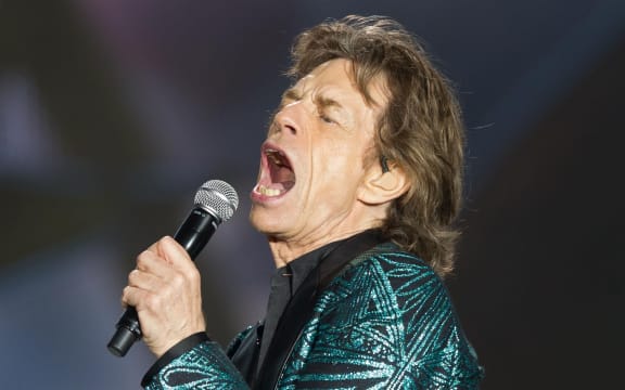 Mick Jagger has a throat infection.