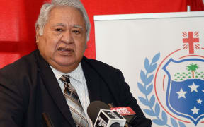 The Prime Minister of Samoa and Chairman of the Samoa Rugby Union, the Honourable Tuilaepa Fatialofa Aiono Neioti Lupesoliai Sailele Malielegaoi.