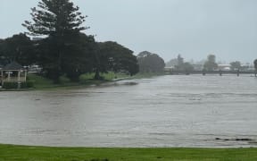 Flooding on Saturday in Gisborne city.