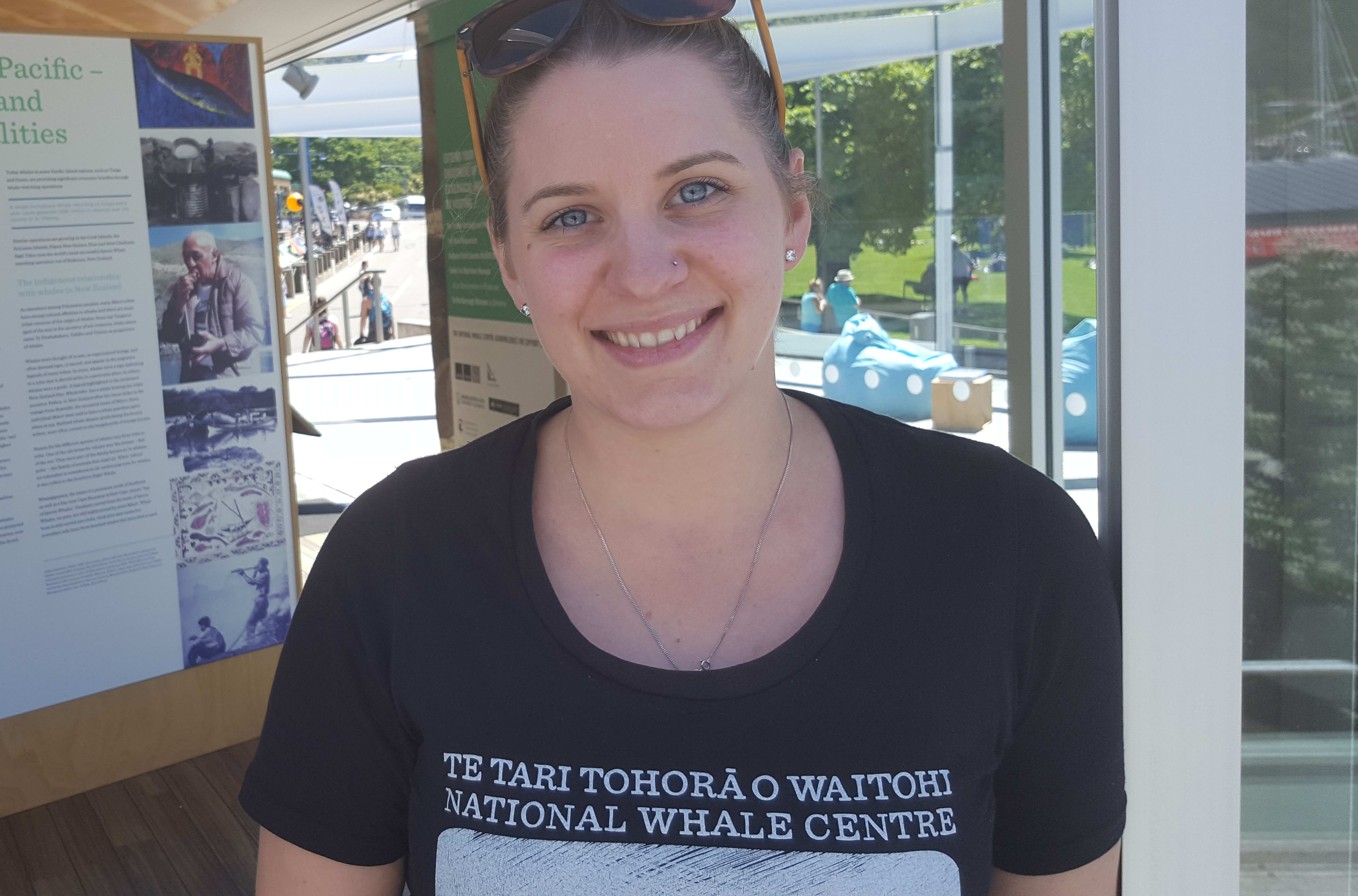 Jenny Steingraeber of the National Whale Centre in Picton.