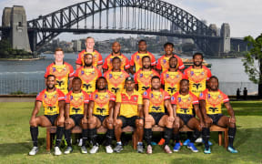 PNG's team for the World Cup Nines