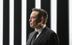 Tesla chief executive Elon Musk attends the opening of the Tesla factory Berlin Brandenburg.
