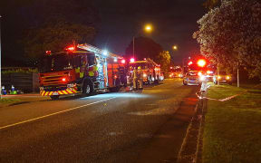 A fire was extinguished at a two-storey house on Minerva Terrace in Cockle Bay.