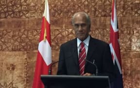 Tonga's Prime Minister, 'Akilisi Pohiva