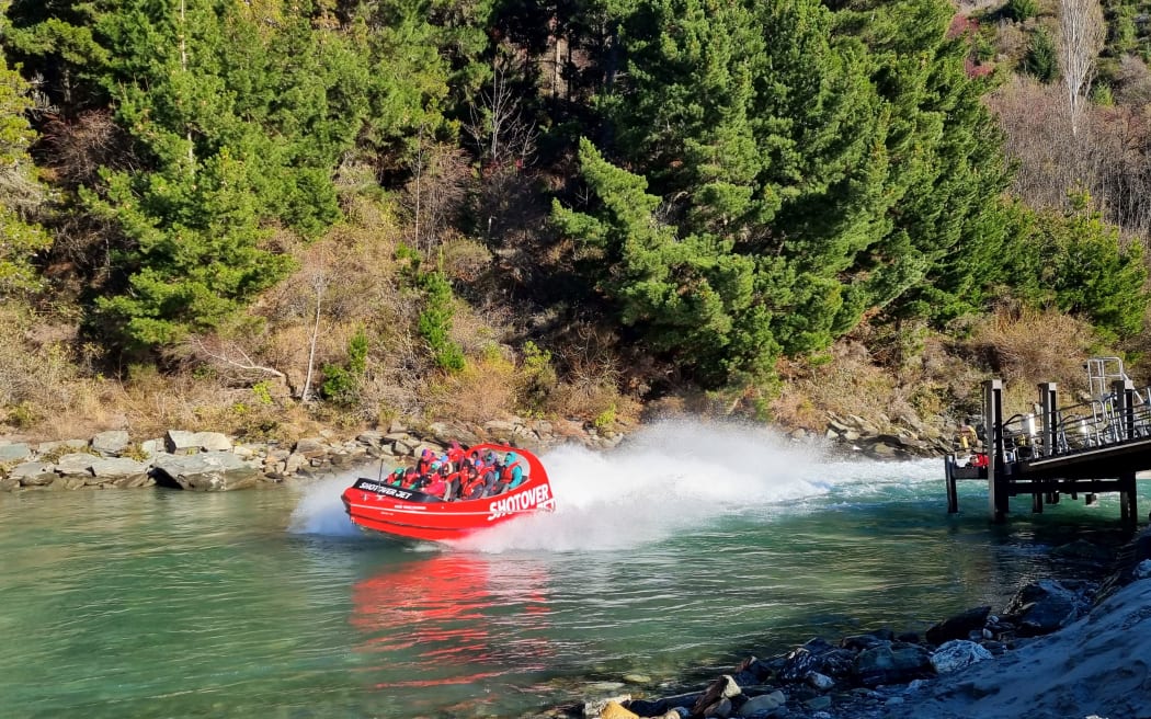 Ngāi Tahu electric jet boat unveiled for trip on Shotover River