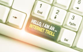 Handwriting text Hello I Am An Internet Troll. Conceptual photo Social media troubles discussions arguments