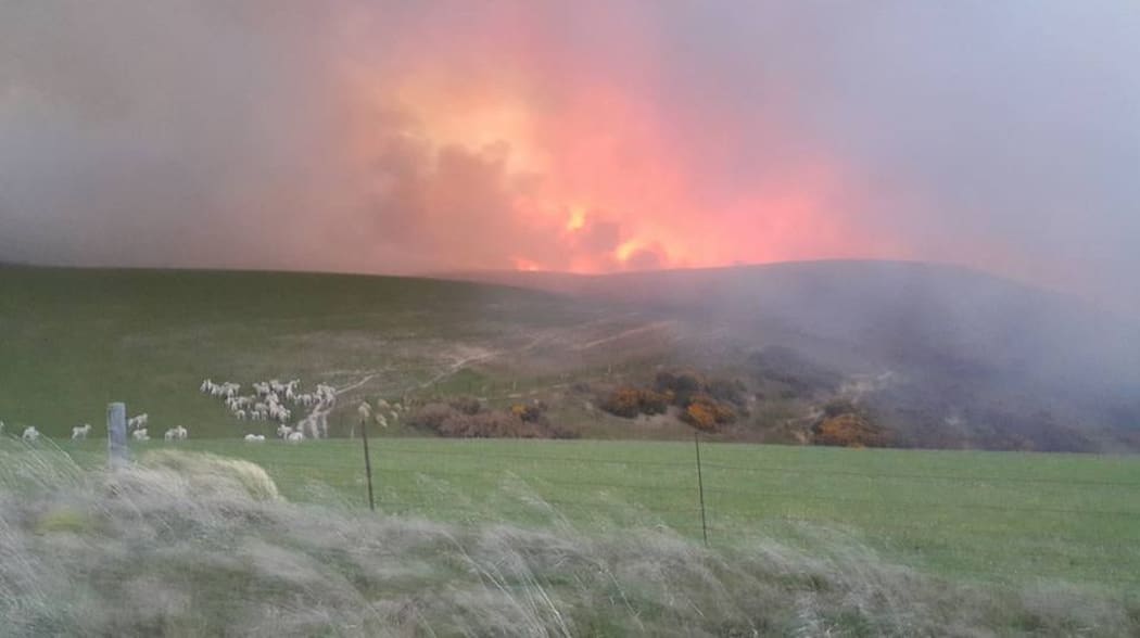 Dunback fire, Wednesday 17 October 2015