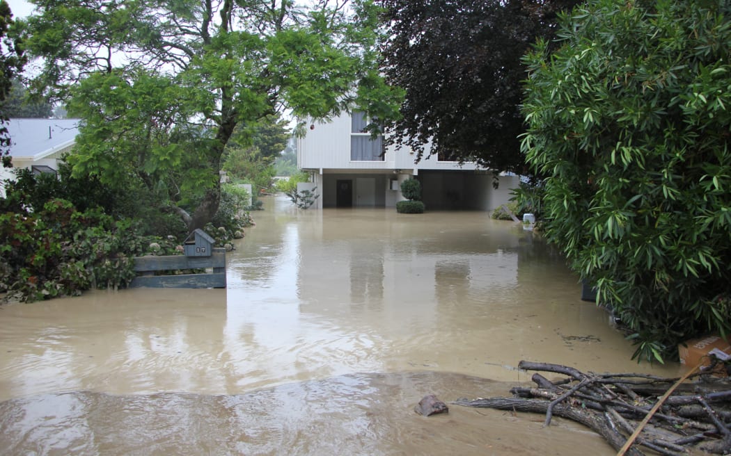 Backing on to the Waimatā River, this Vogel St home was flooded during Cyclone Gabrielle. After months of work to repair damage, its owners June and Bill Moore will now have to demolish the house after it was zoned Category 3.