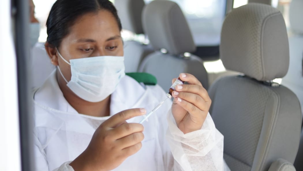 More than 120 vaccination teams went out on Thursday across Samoa. We were told at the end of the day about 5500 vaccinations were given out on the first day of the government shutdown.
