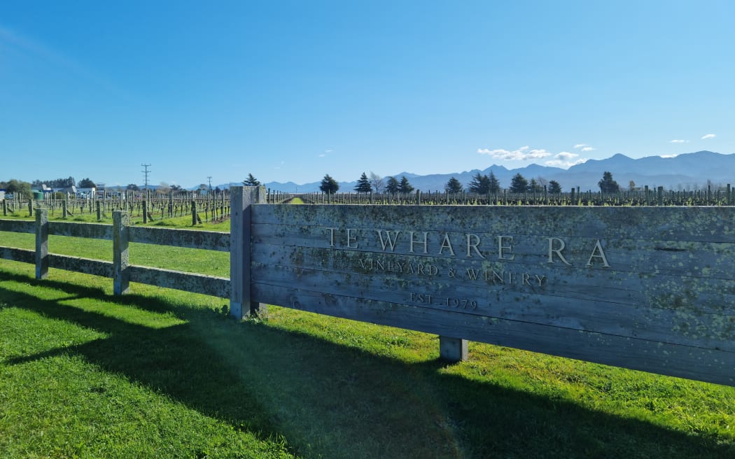 Te Whare Ra - one of the smallest and oldest vineyards in Marlborough.