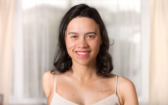 Bryall McPherson, whose arm was amputated because she had bone cancer. She's now a Paralympic swimmer, hip-hop dancer and tennis umpire.