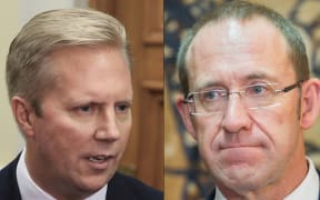Todd McClay and Andrew Little