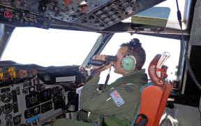 Australian Air Force crew are leading the southern search.