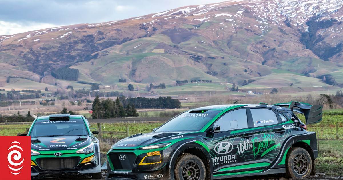 Hayden Paddon working on world's first electric rally car RNZ