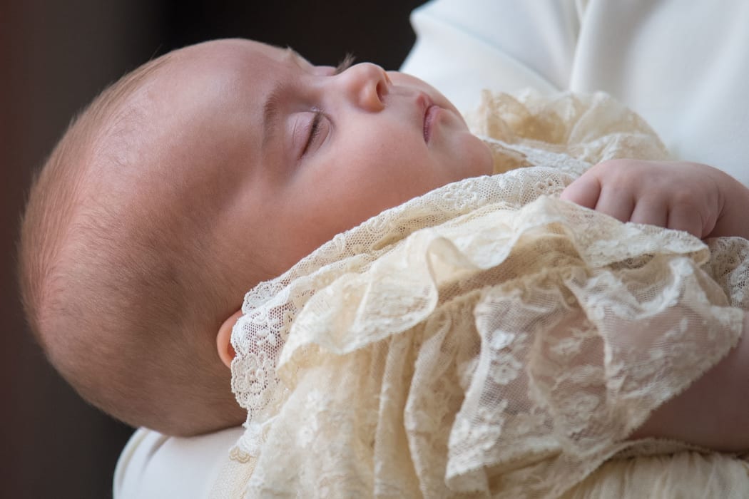 Prince Louis has been christened in a private ceremony.