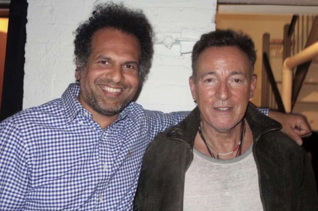 Sarfraz Manzoor and Bruce Springsteen