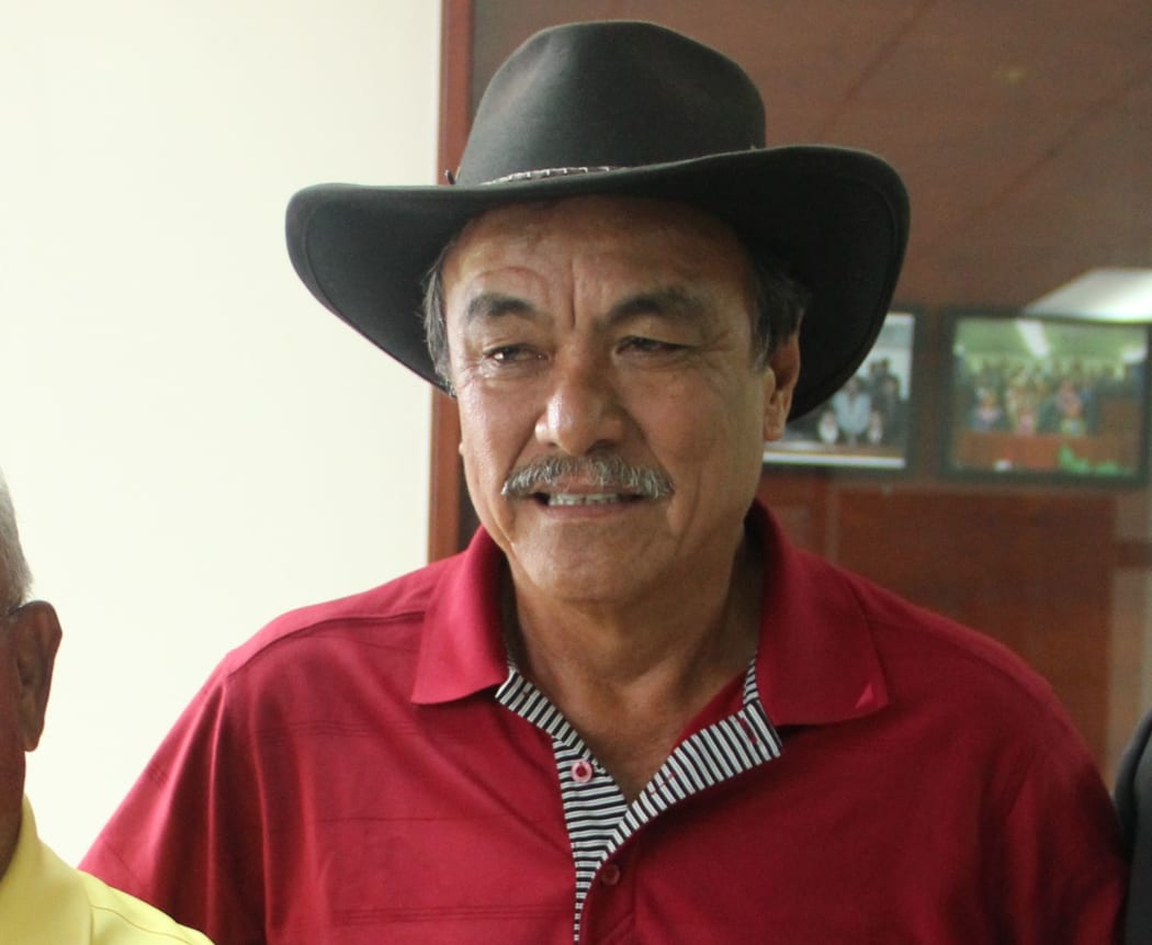 Former mayor of Tinian, Ramon Dela Cruz