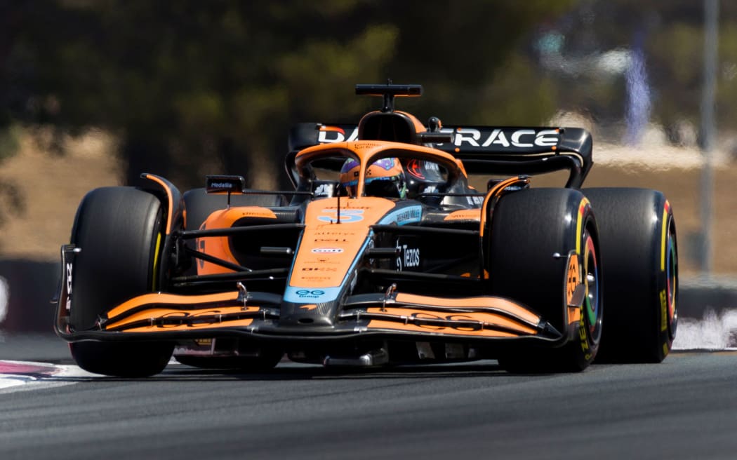 Daniel Ricciardo of Australia driving the MCL36 Mclaren F1 Team on track, 2022.
