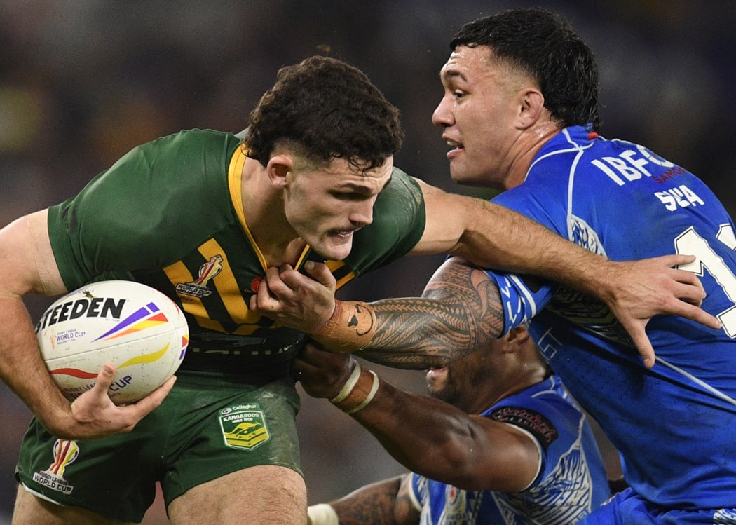 Rugby League World Cup final Australia defeat Toa Samoa 30-10 RNZ News