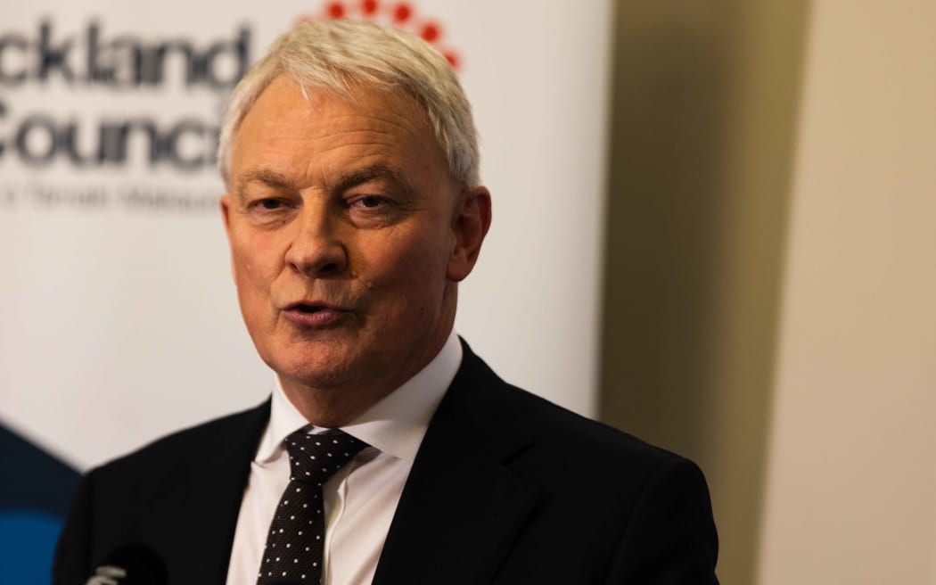 Auckland mayor Phil Goff announces the council has agreed to a budget with a 3.5 percent rates rise.