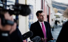 ACT Party leader David Seymour, on the Election 2020 campaign trail.