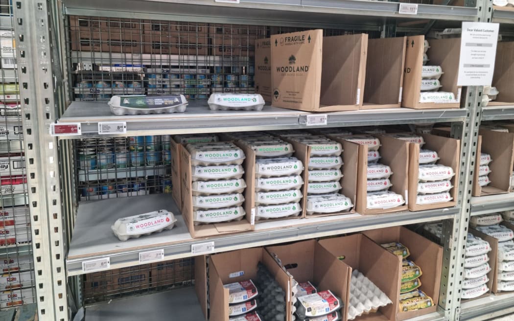 Christchurch's PAK'NSAVE is limiting the number of eggs customers can purchase as egg shortages affect supply.