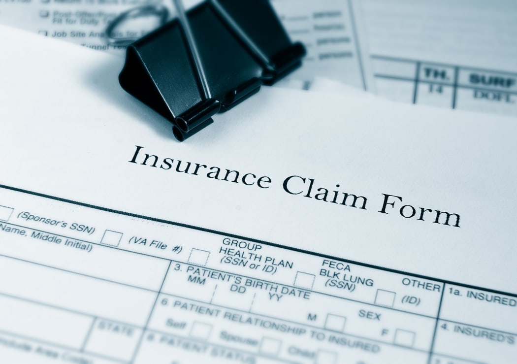 Insurance claim form.