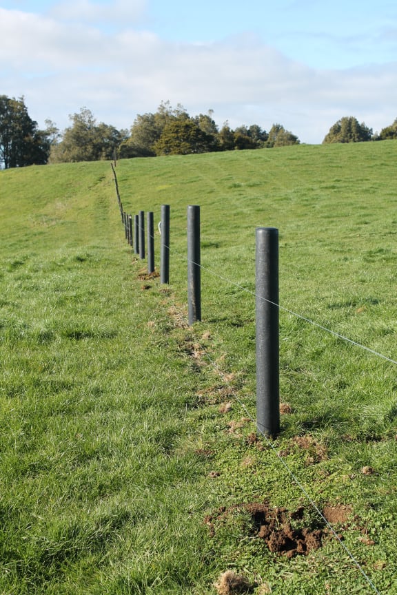 The Waiuku company making fence posts from used plastic RNZ