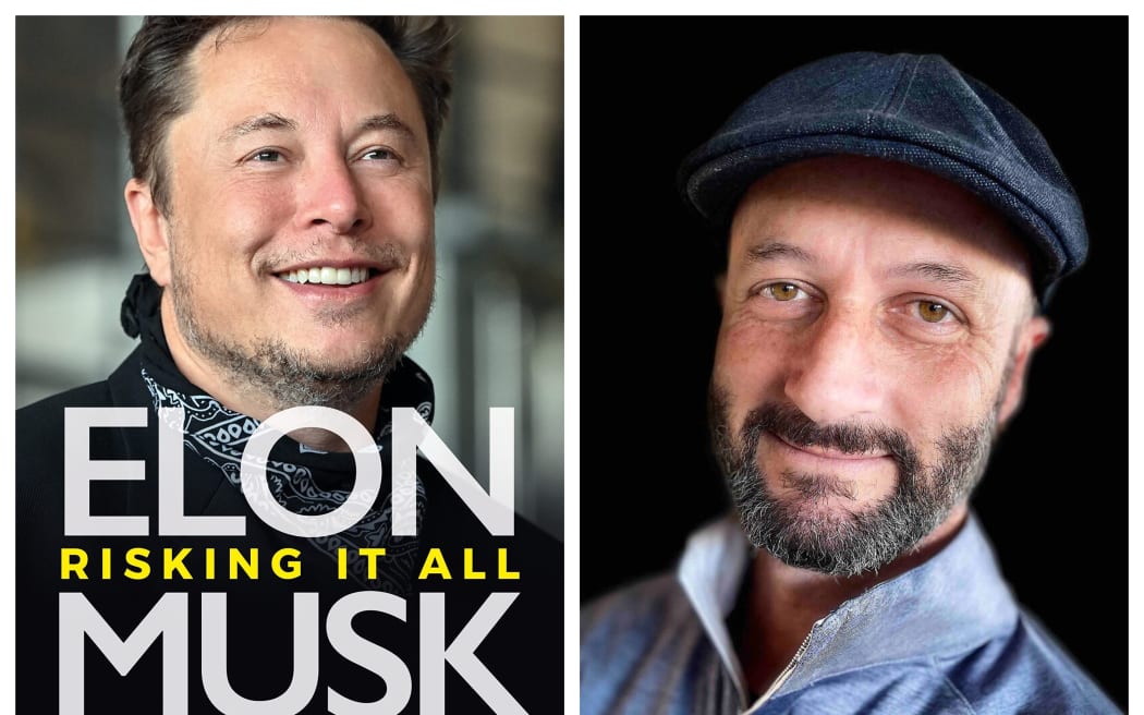 Journalist and authour Michael Vlismas's new book about Elon Musk.