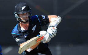 Black Cap player Kane Williamson during Match 4 of the ANZ One Day International Cricket Series between New Zealand Black Caps and Sri Lanka at Saxton Oval, Nelson.