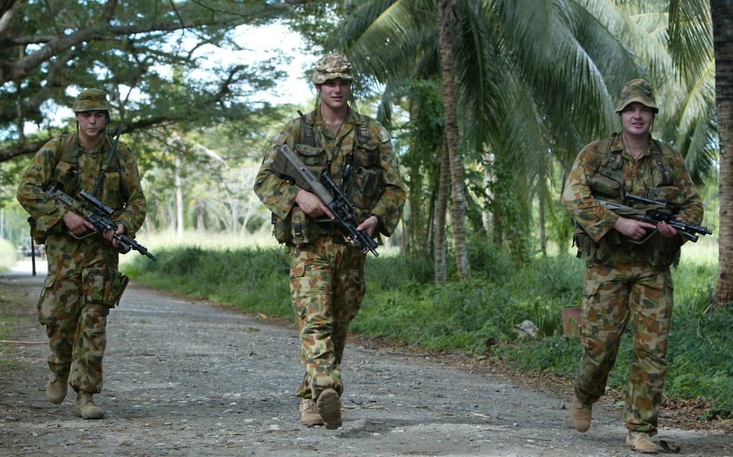The Australian-led Regional Assistance Mission was deployed to Solomon Islands in 2003.