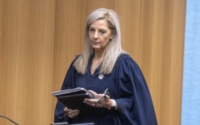 27th November 2023 Iain McGregor/The Press/Pool
Christchurch Masjidain Attack Coronial hearing.
Coroner Brigitte Windley.