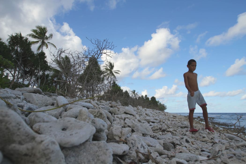 Tuvalu is highly susceptible to rises in sea level brought about by climate change.
