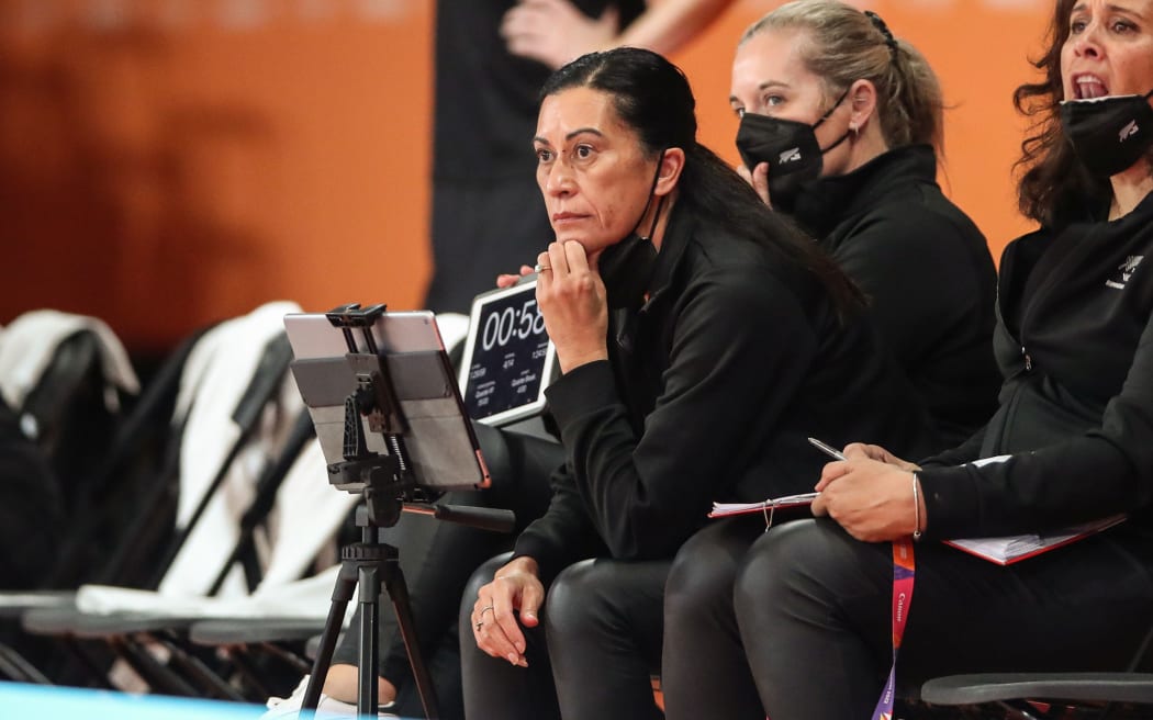 New Zealand Silver Ferns coach Noeline Taurua.