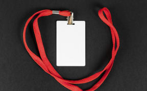 A card on a lanyard - what the proposed CovidCard could look like.