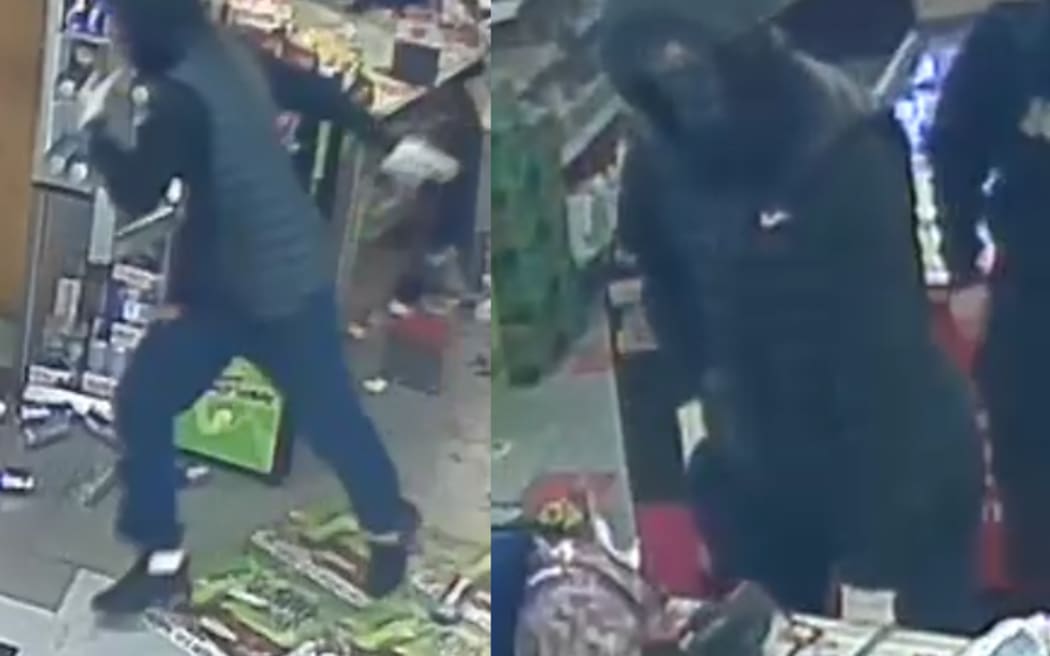 Police say four people robbed a store in McGregor Road, Christchurch, on 13 July 2023