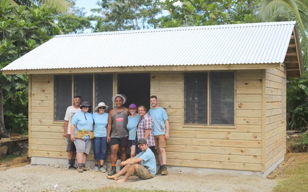 A home built by Habitat for Humanity in Samoa